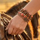 Cactus Hat Gold Charm Bracelet