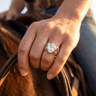 Oval Statement Ring