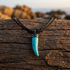 Boho Turquoise Spike Pendant Necklace