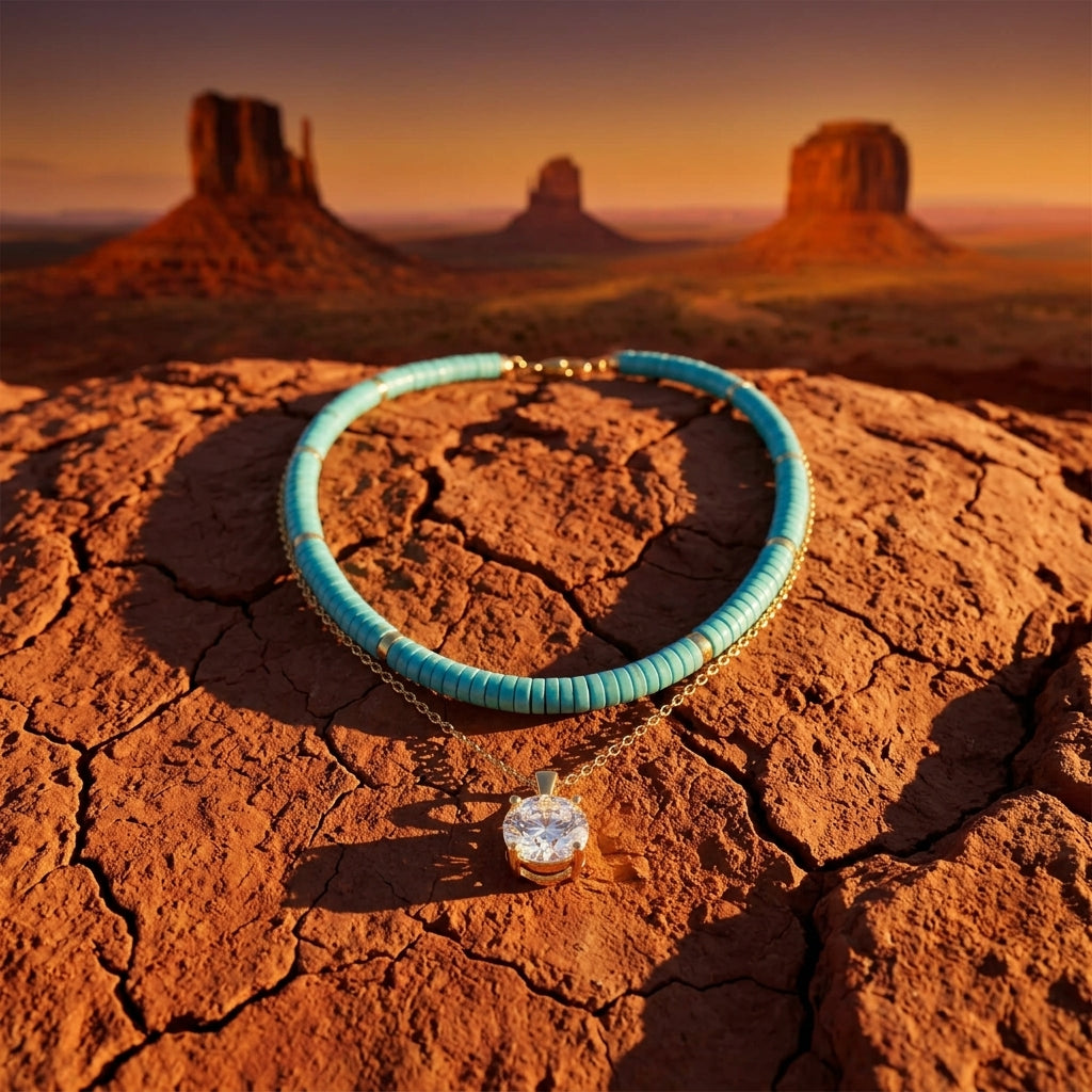 Dallas Skies Necklace
