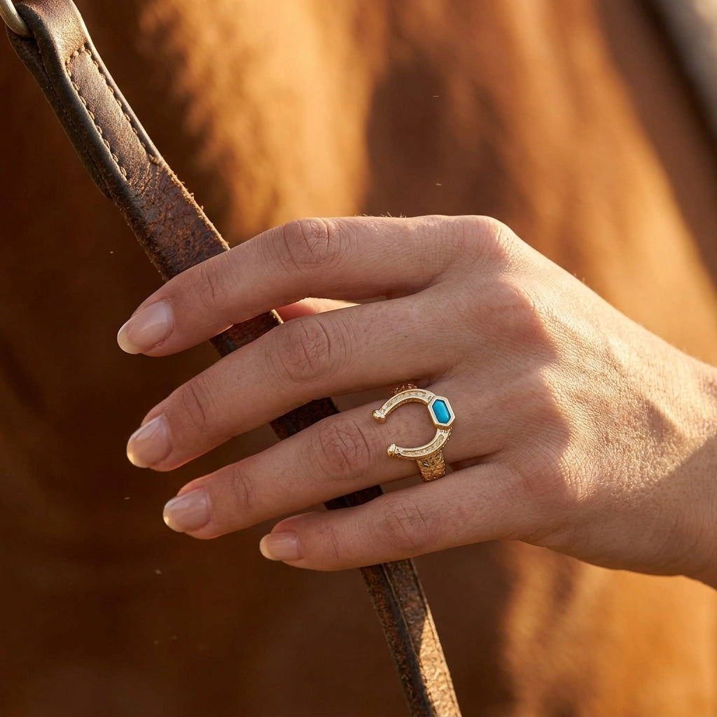 Sage Spur Ring - Turquoise