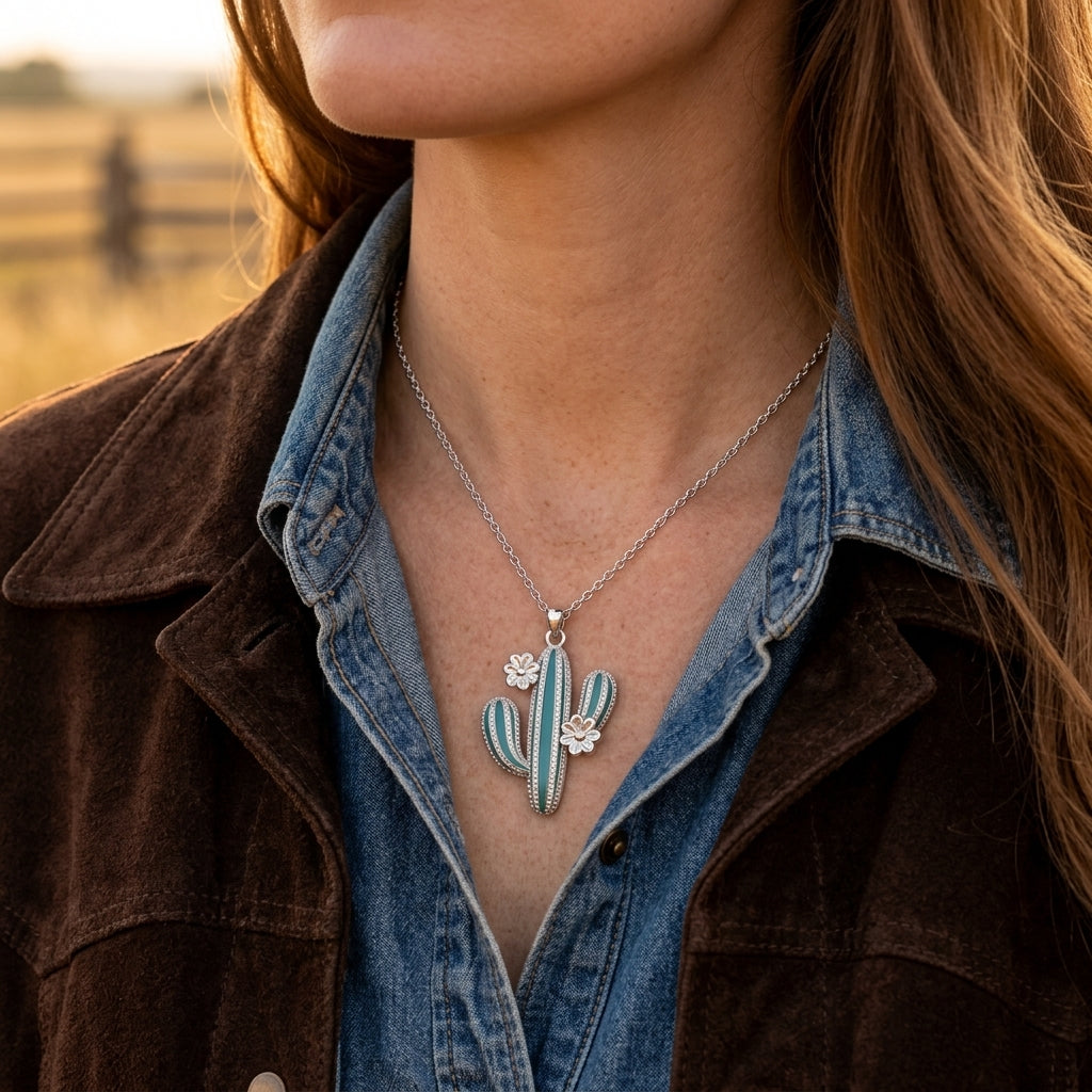 Saguaro Bloom Necklace