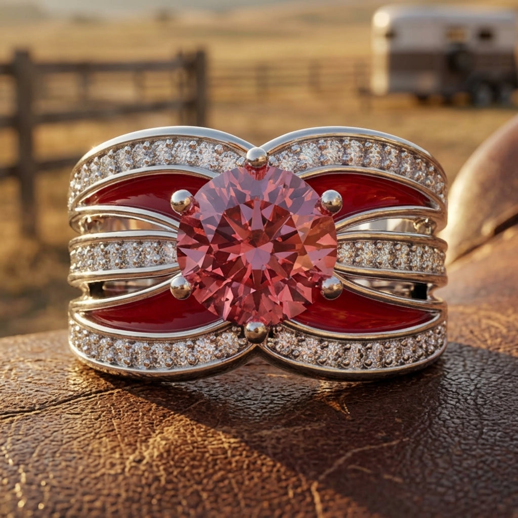 Intersect Radiance Ring - Ruby
