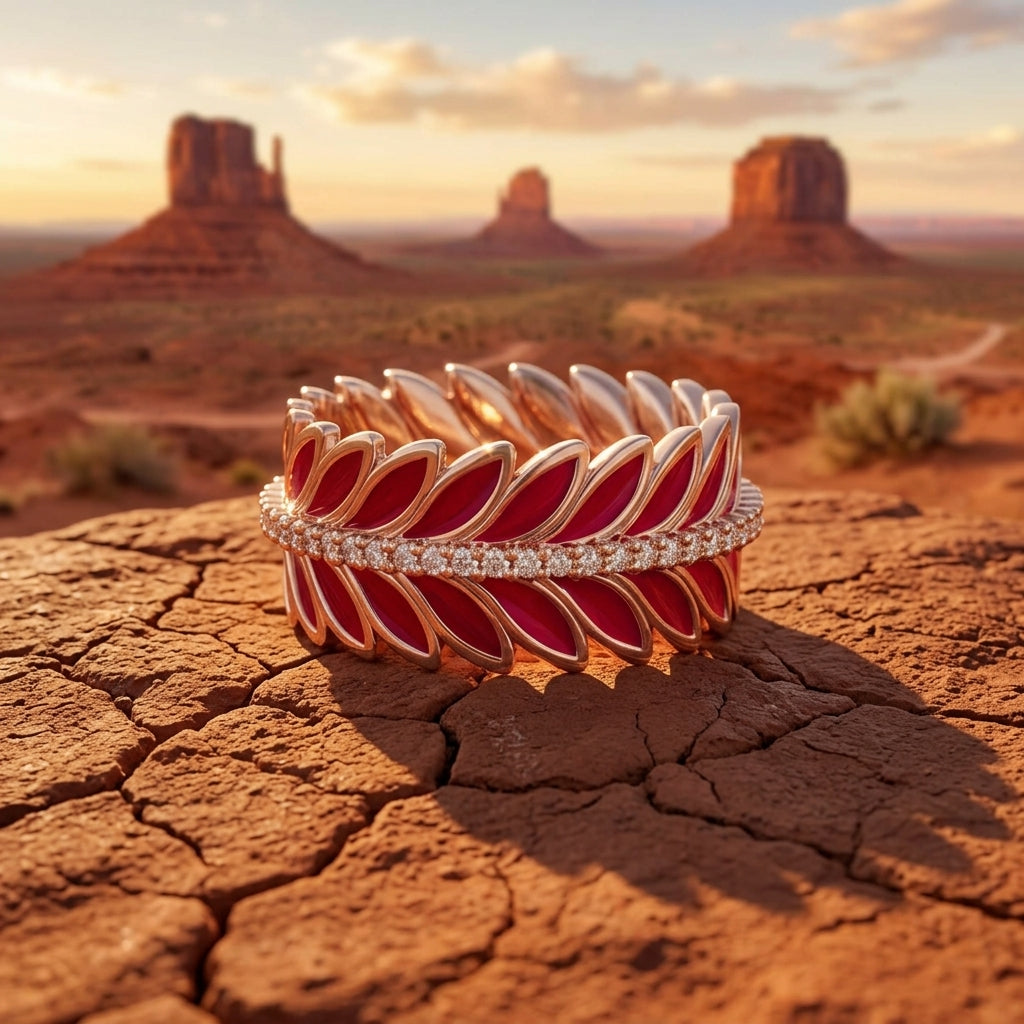 Eternal Spring Ring - Red