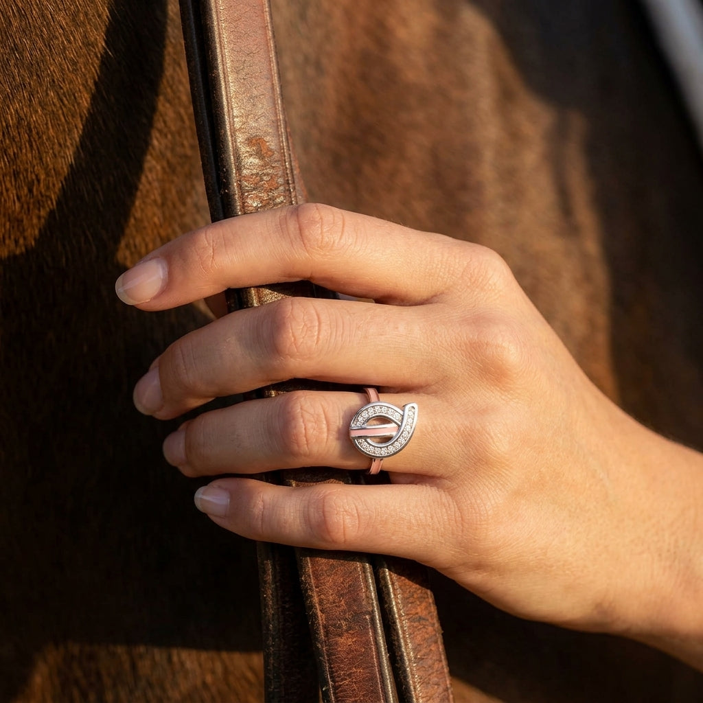 Knotted Power Ring - Pink