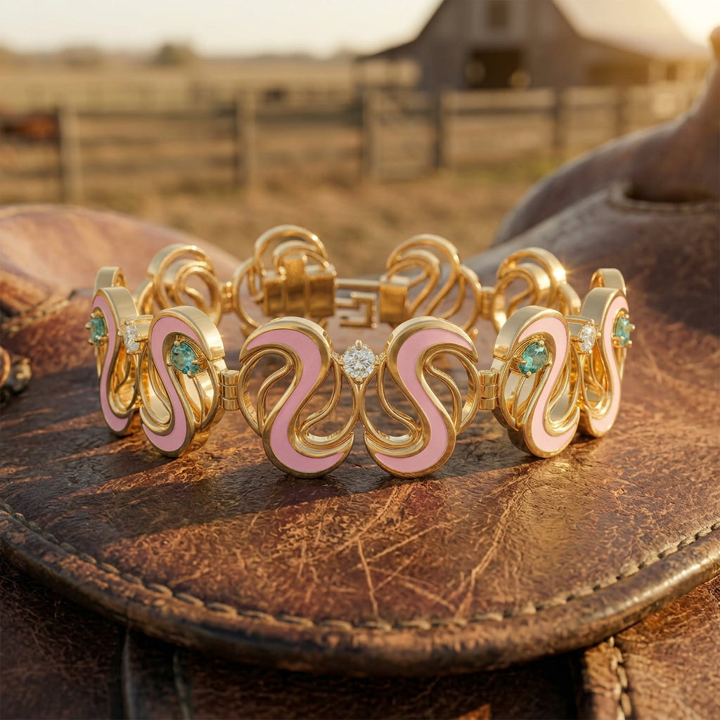 River Muse Bracelet - Pink