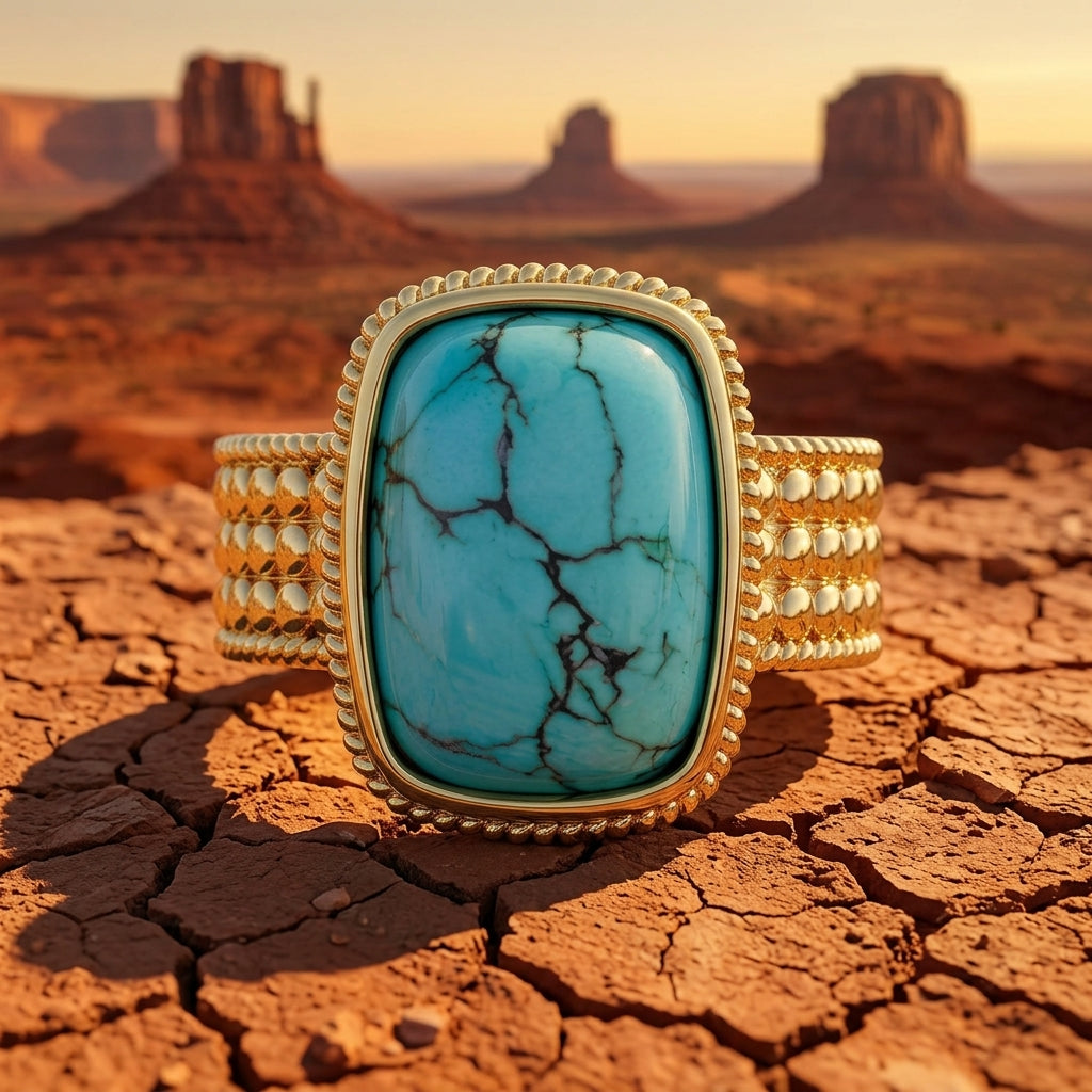 Mesa Verse Ring - Turquoise