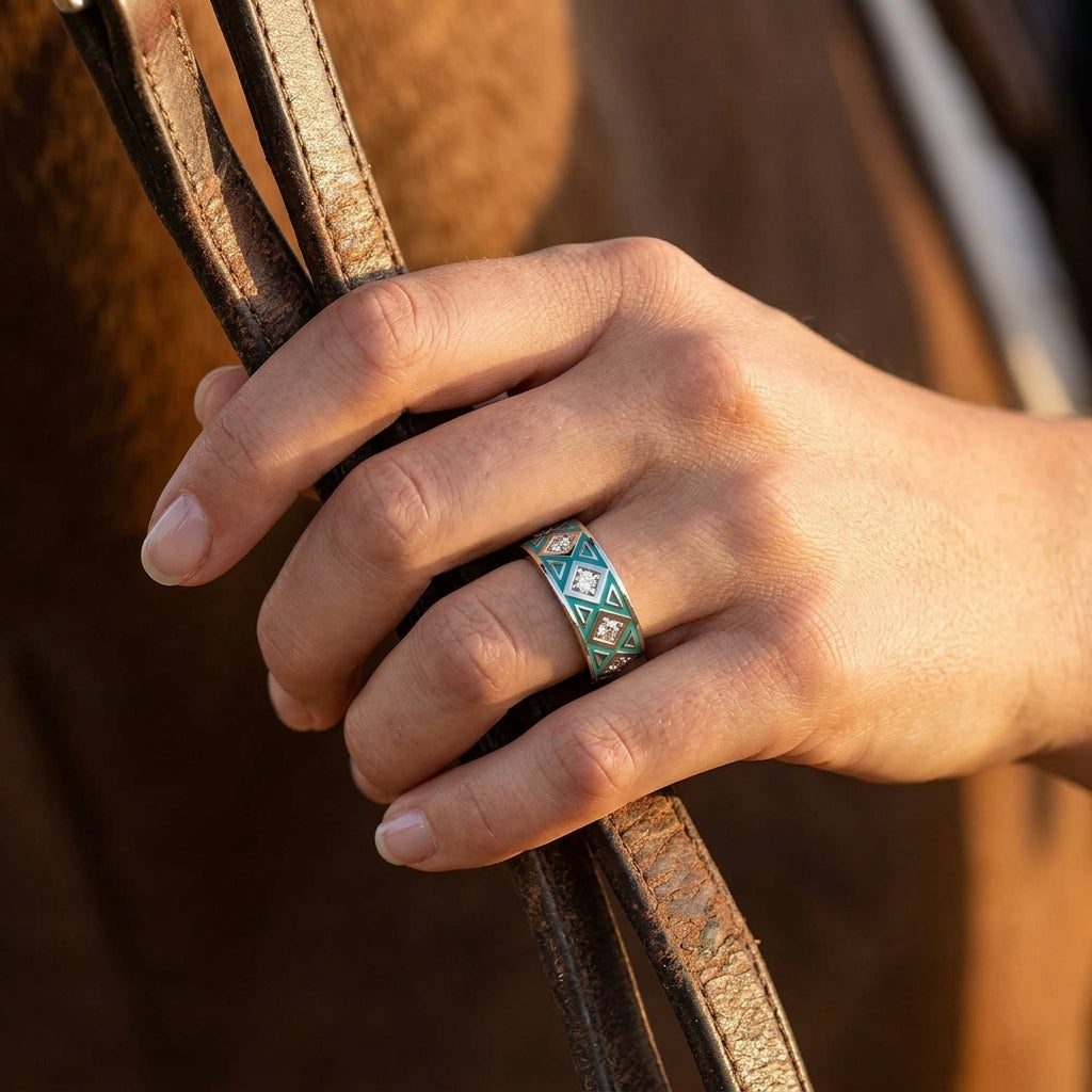 Totem Gleam Ring - Moissanite