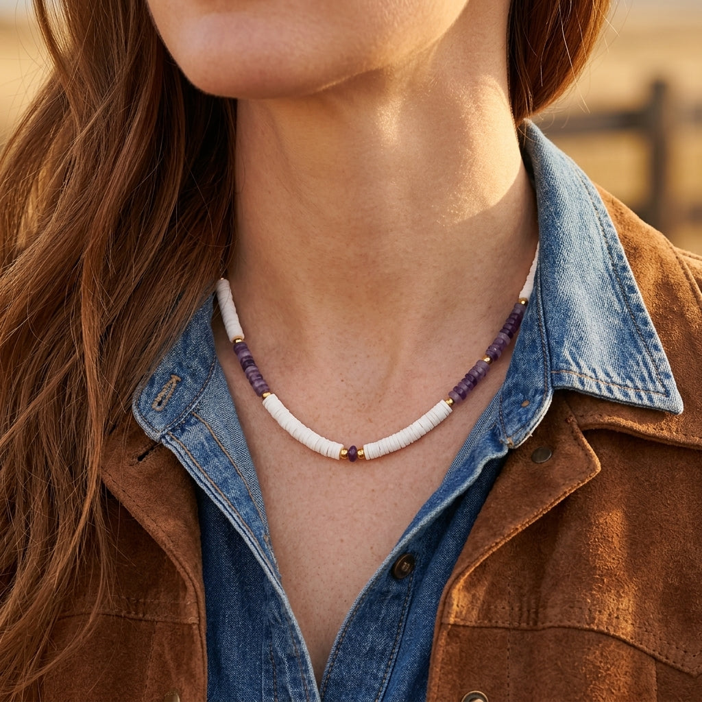Lavender Coast Necklace