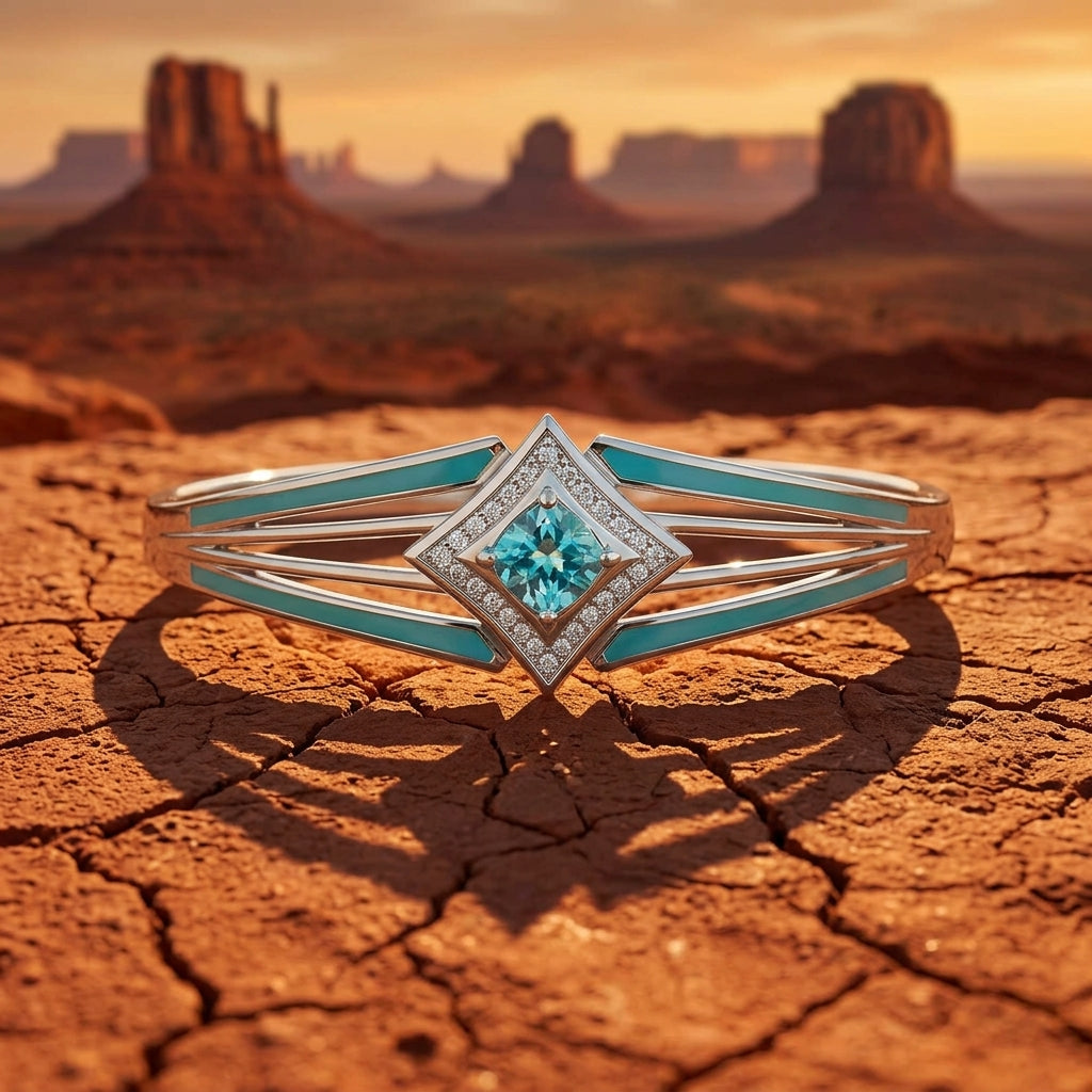 Soulful Waters Bracelet - Aquamarine