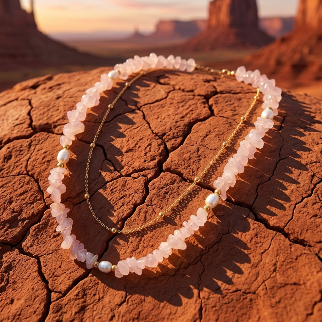 Blush Bloom Necklace