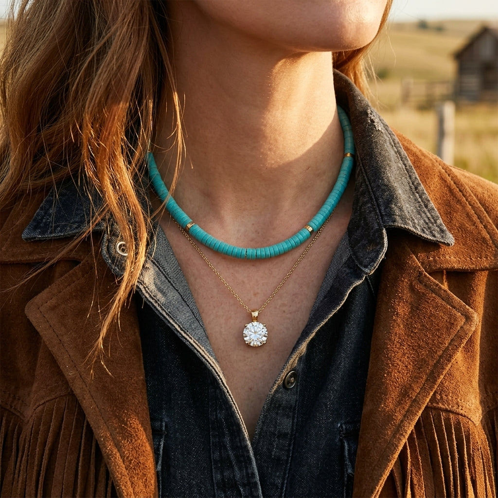 Dallas Skies Necklace