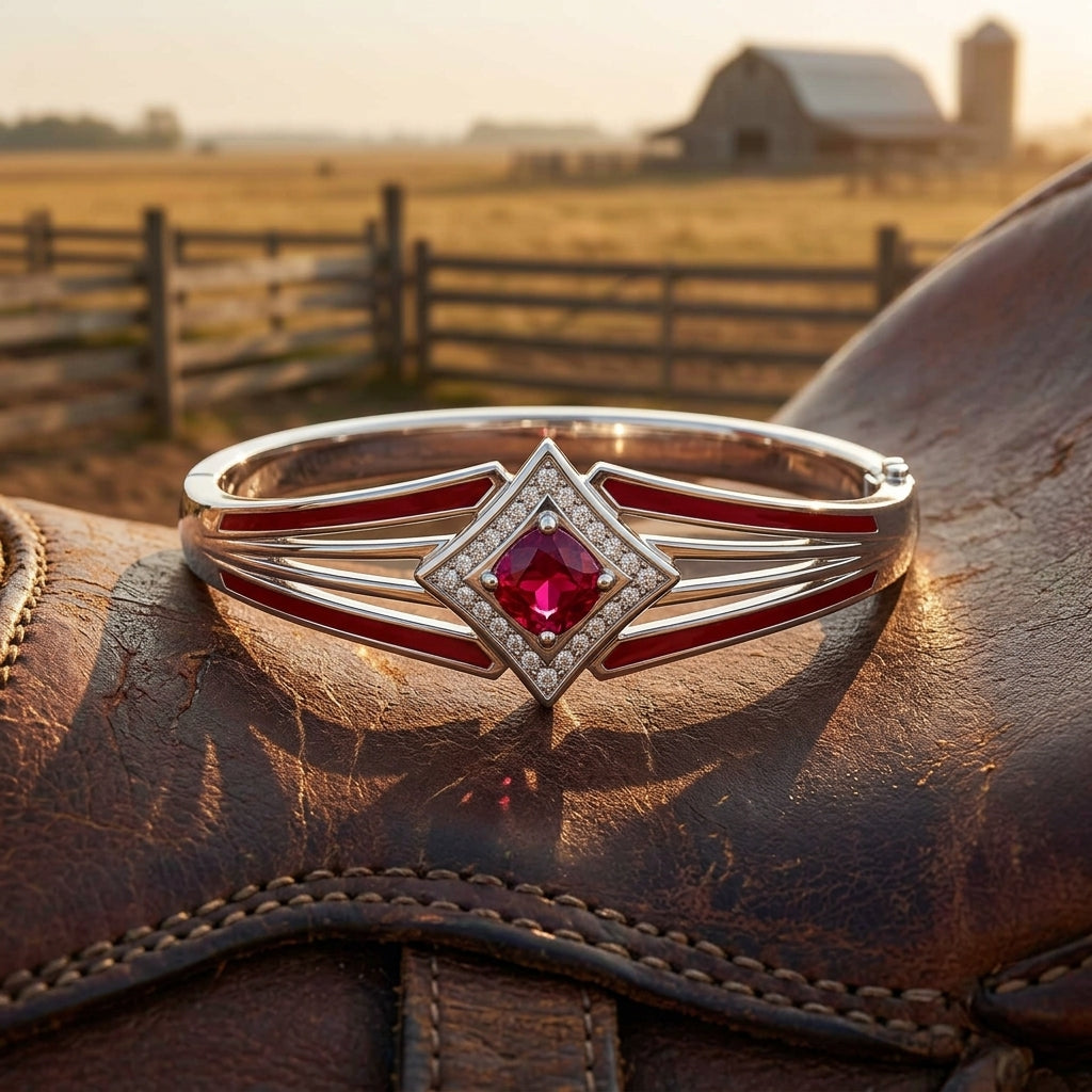 Soulful Waters Bracelet - Ruby