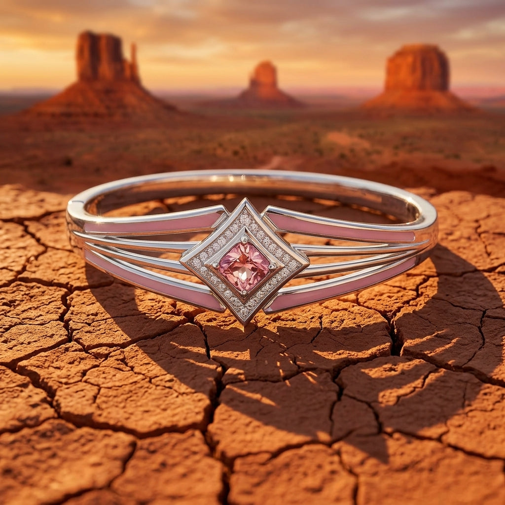 Soulful Waters Bracelet - Rose Quartz