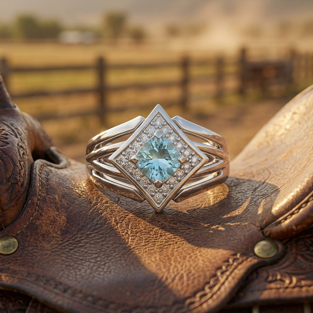 Soulful Waters Ring - Aquamarine