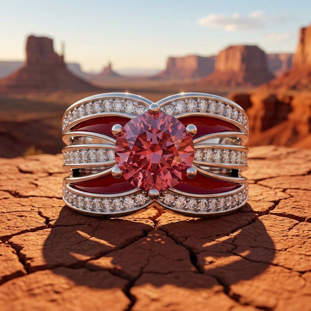 Intersect Radiance Ring - Ruby