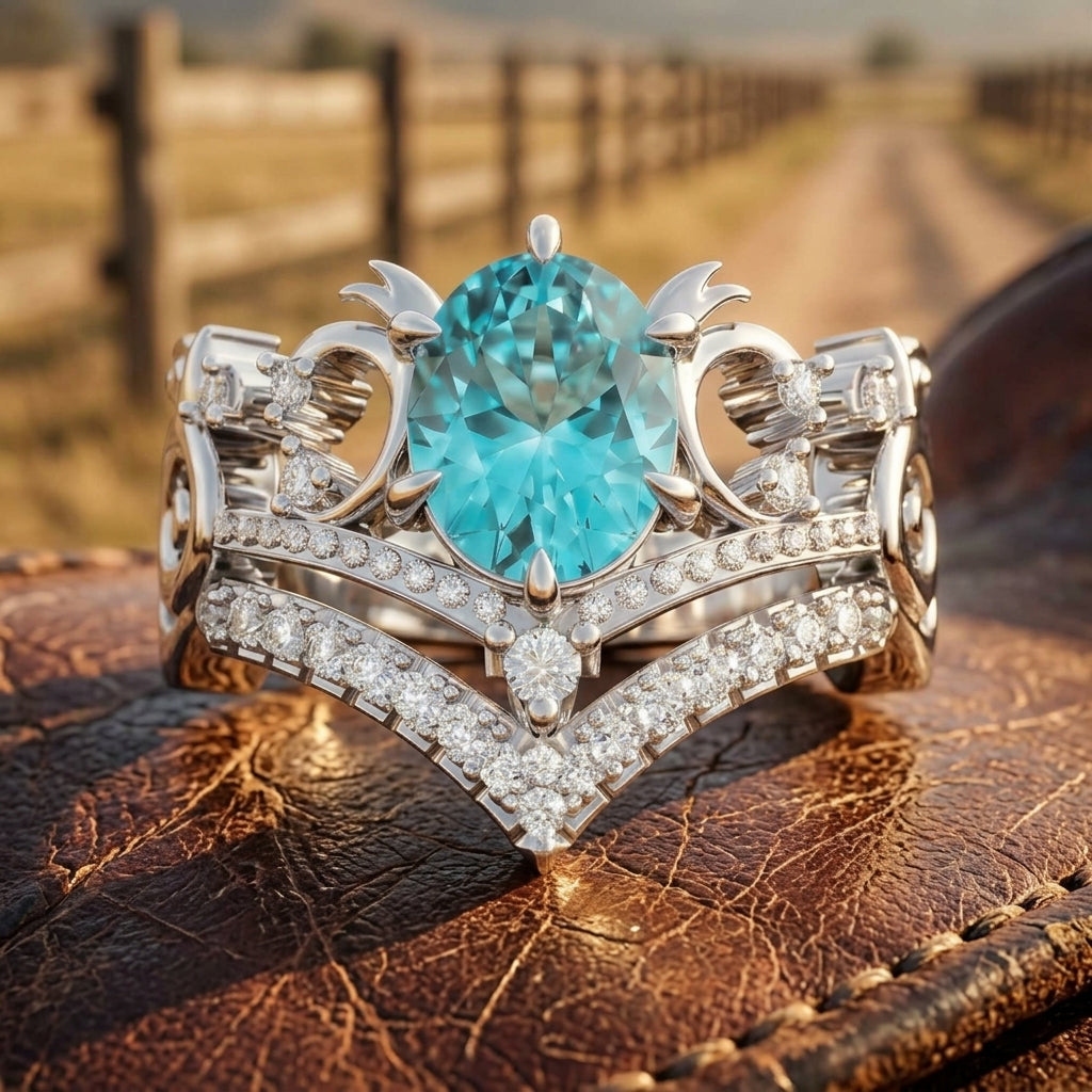 Seaborn Majesty Ring - Aquamarine