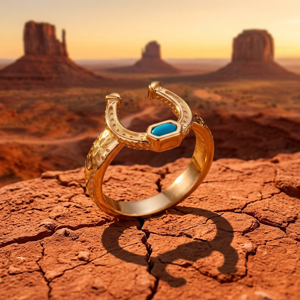 Sage Spur Ring - Turquoise