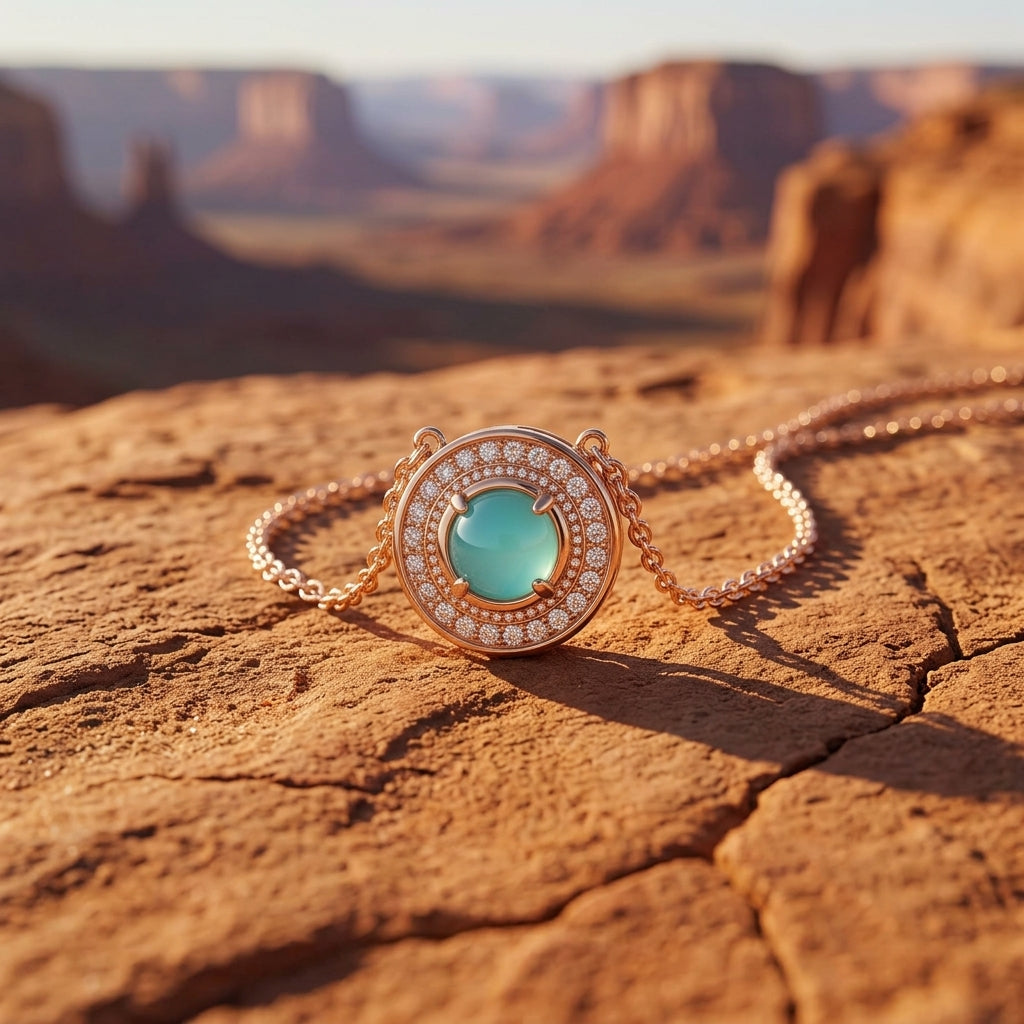 Competitive Spirit Necklace - Aquamarine