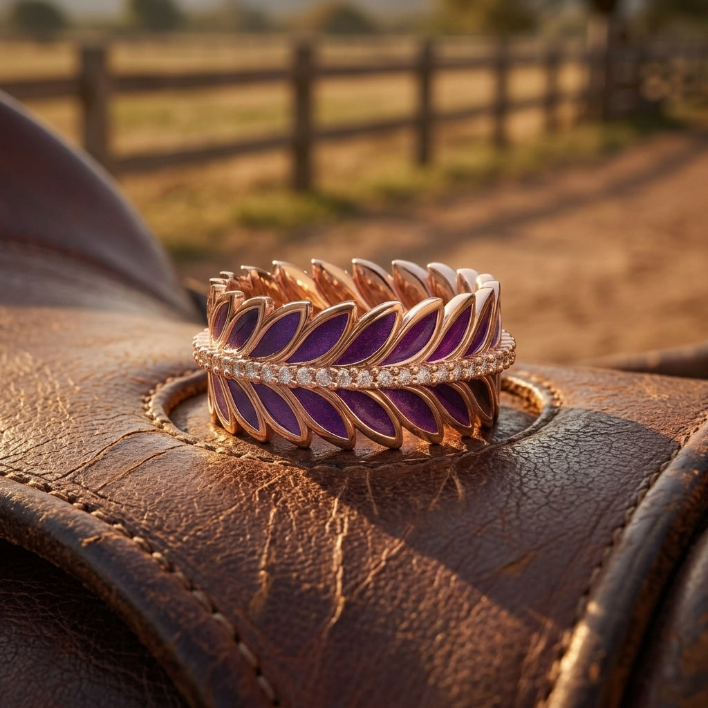 Eternal Spring Ring - Purple
