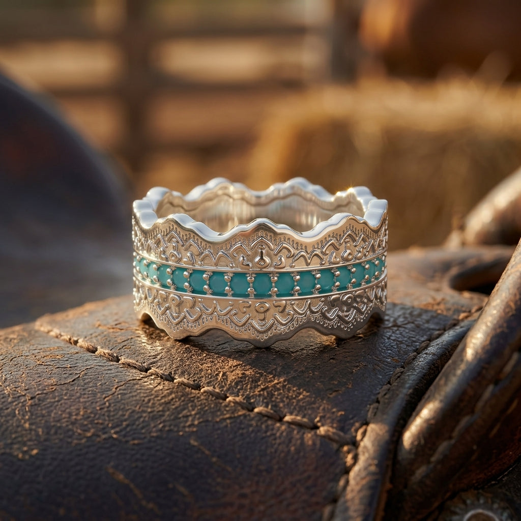 Cielo Filigree Ring