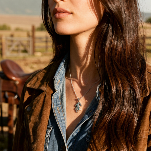 Annie's Ribbon Necklace