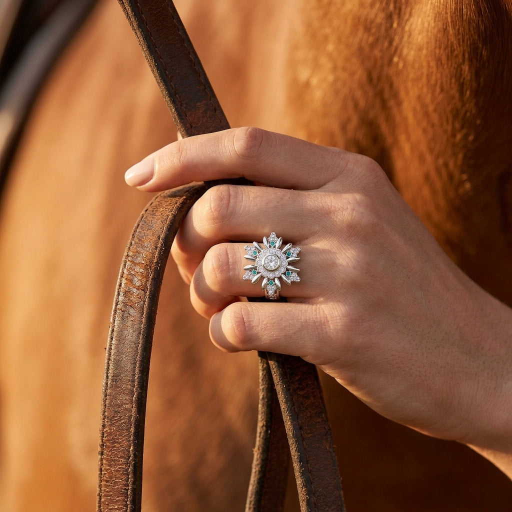 Snowbound Mystery Ring - Moissanite