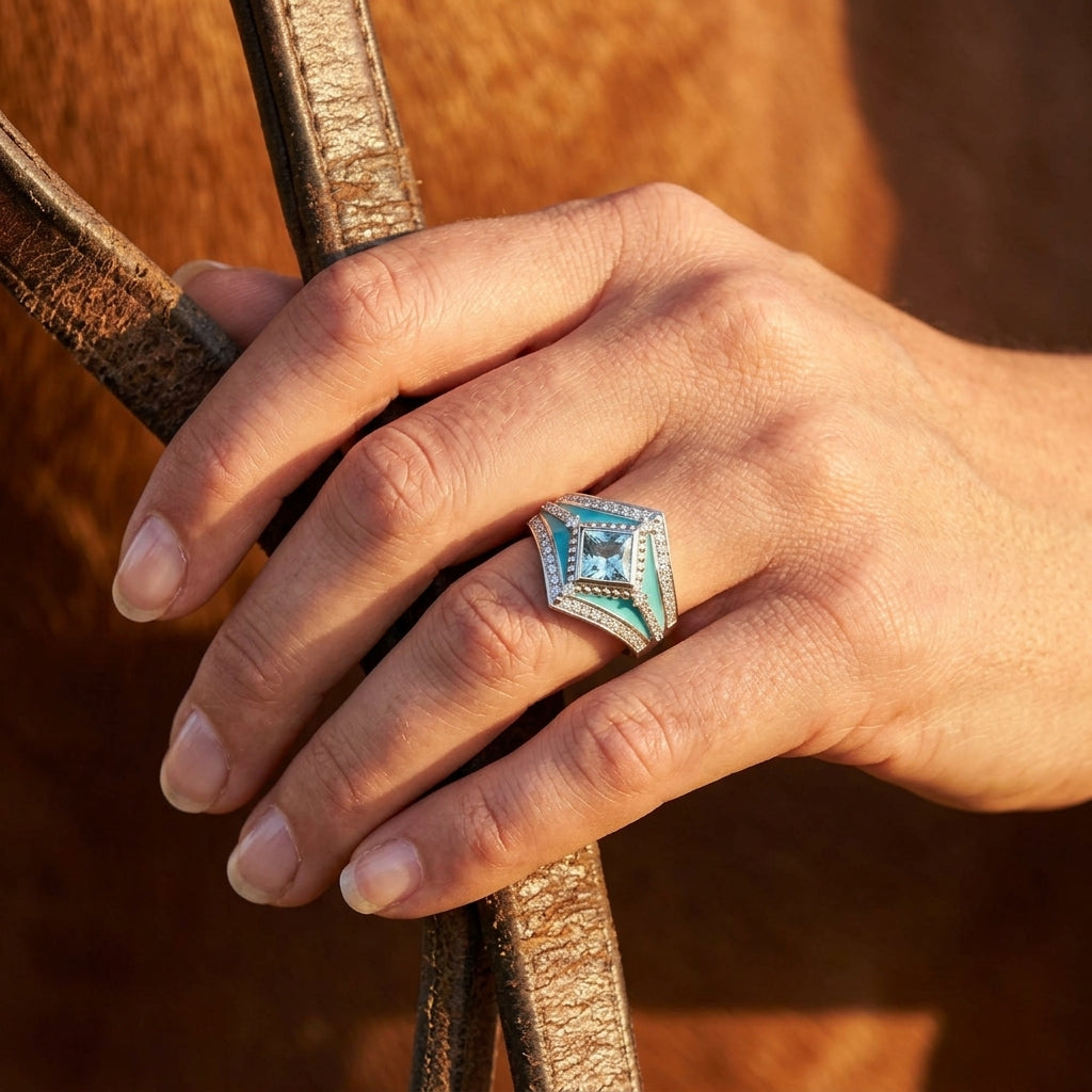 Wild Heart Ring - Aquamarine