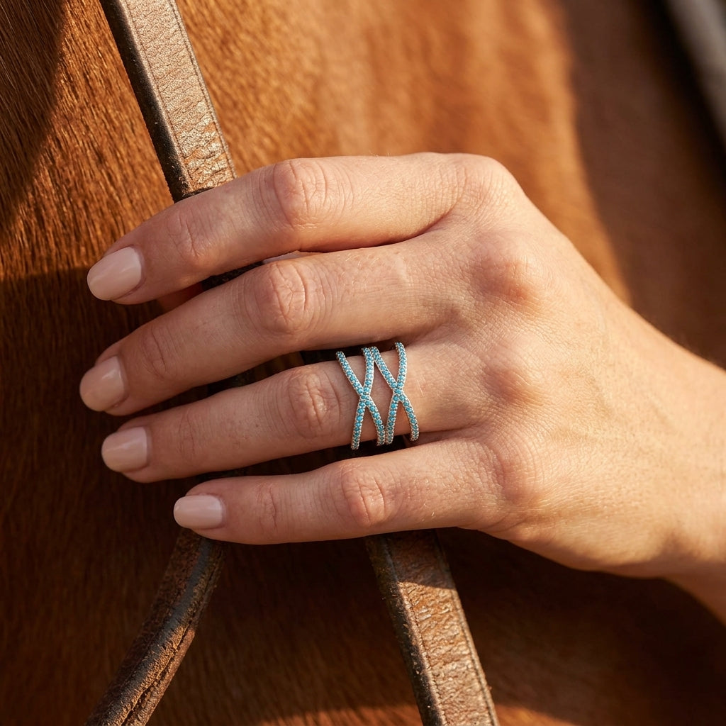 Sierra Wrap Ring - Turquoise