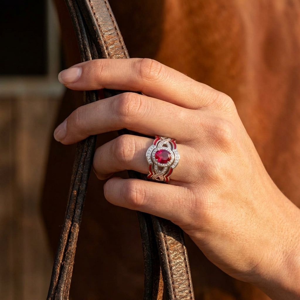 Sunset Canyons Ring - Ruby