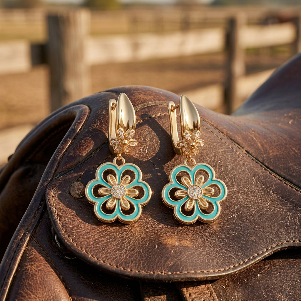 Sunlit Petal Earrings