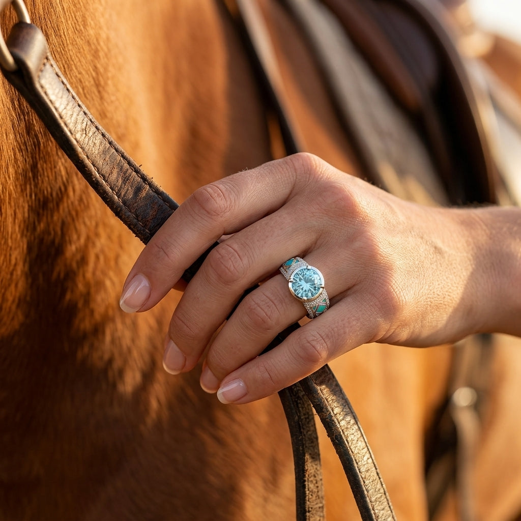 Spirit Trailblazer Ring - Aquamarine