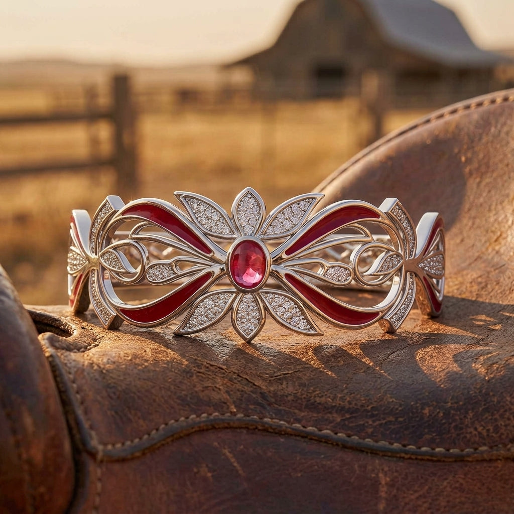 Frontier Whirlwind Bracelet - Ruby