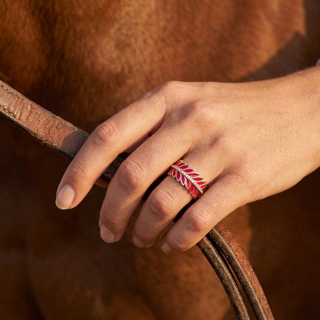 Eternal Spring Ring - Red