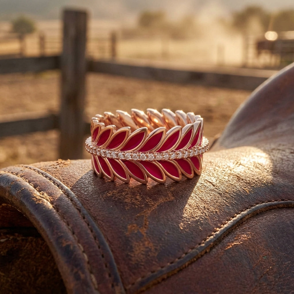 Eternal Spring Ring - Red