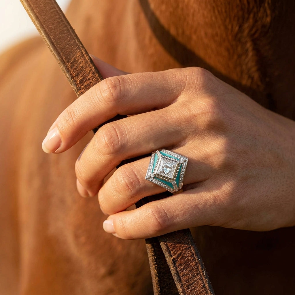 Wild Heart Ring - Moissanite
