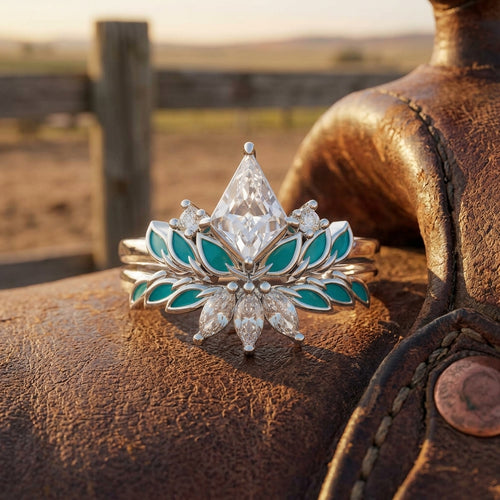 Anthea Harmony Ring - Moissanite