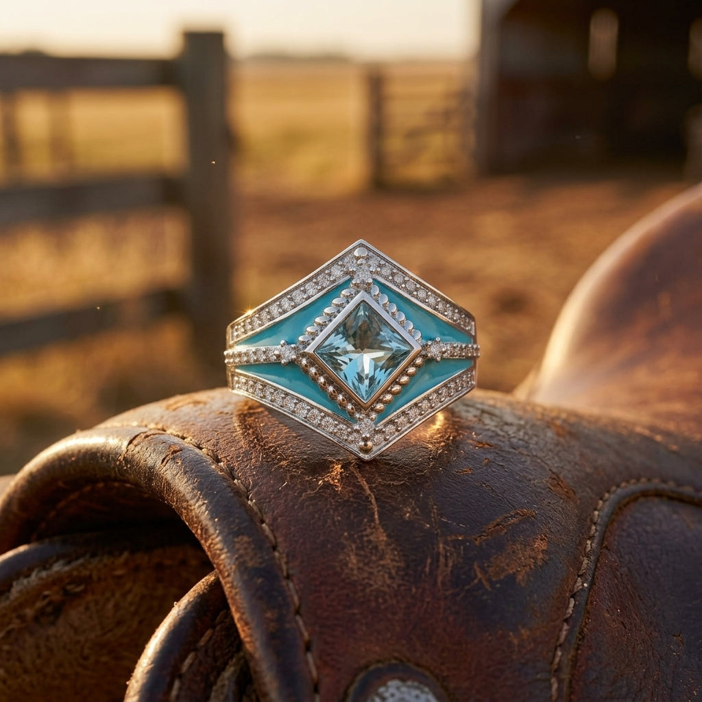 Wild Heart Ring - Aquamarine