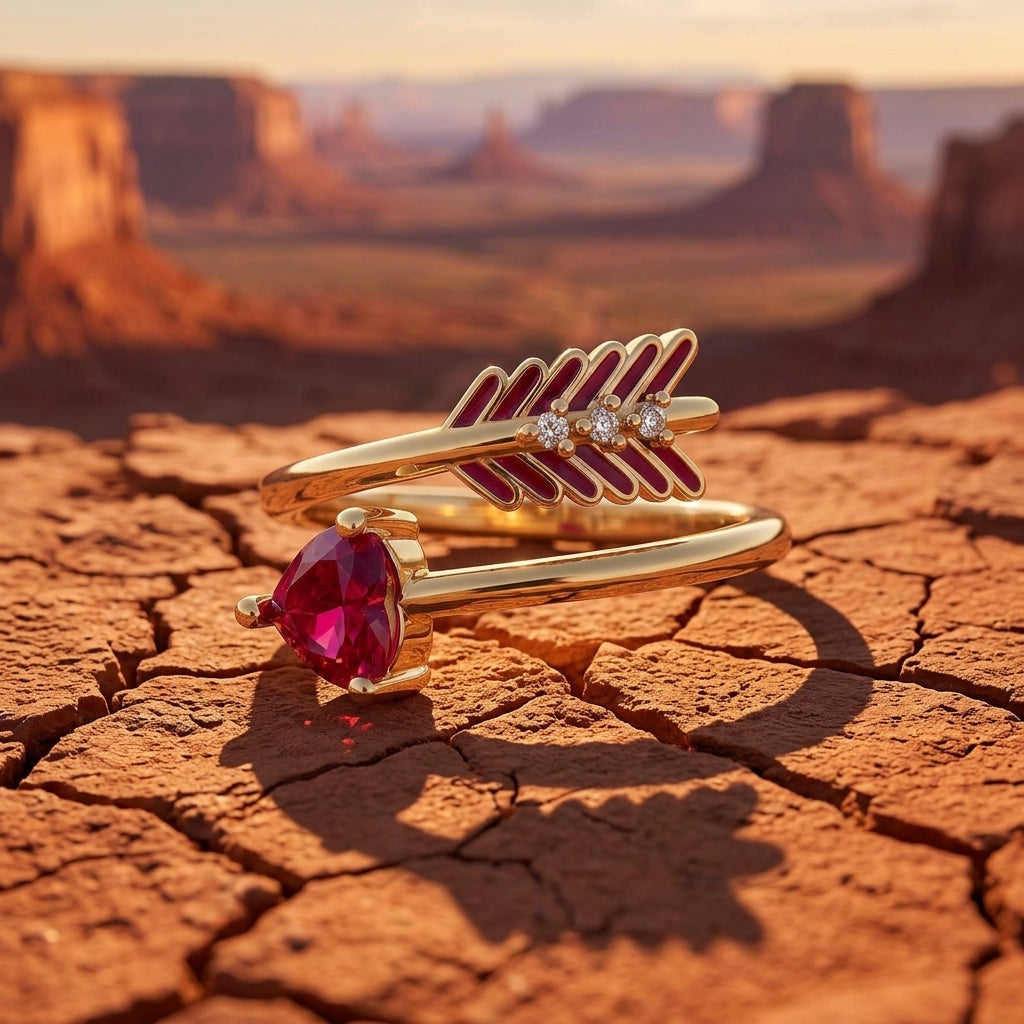 Arrow's Path Ring - Ruby