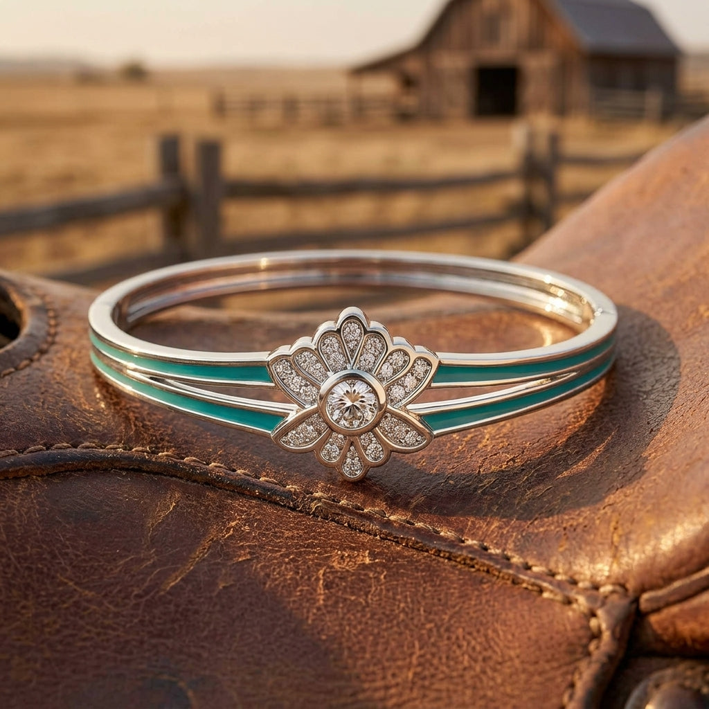 Desert Bloom Bracelet - Moissanite