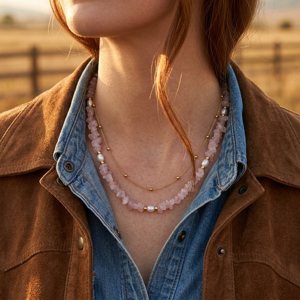 Blush Bloom Necklace