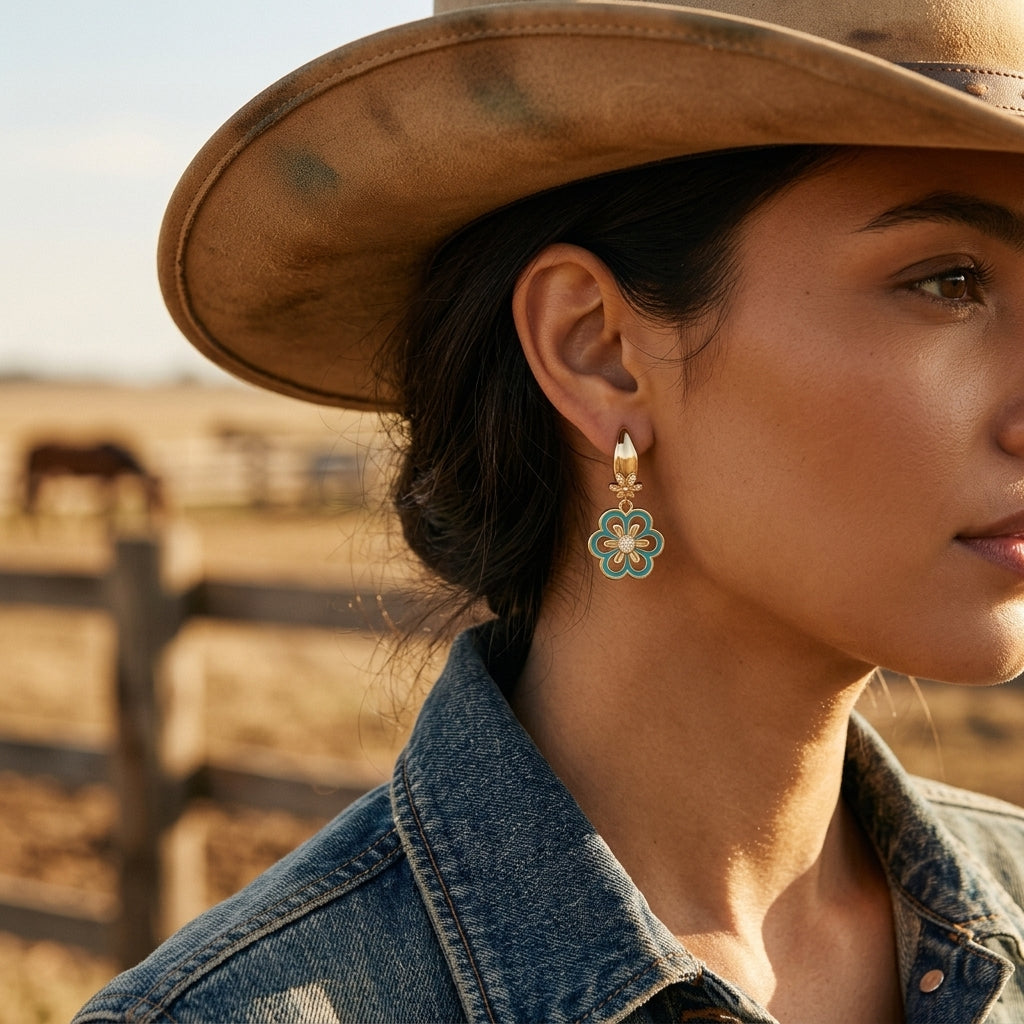 Sunlit Petal Earrings