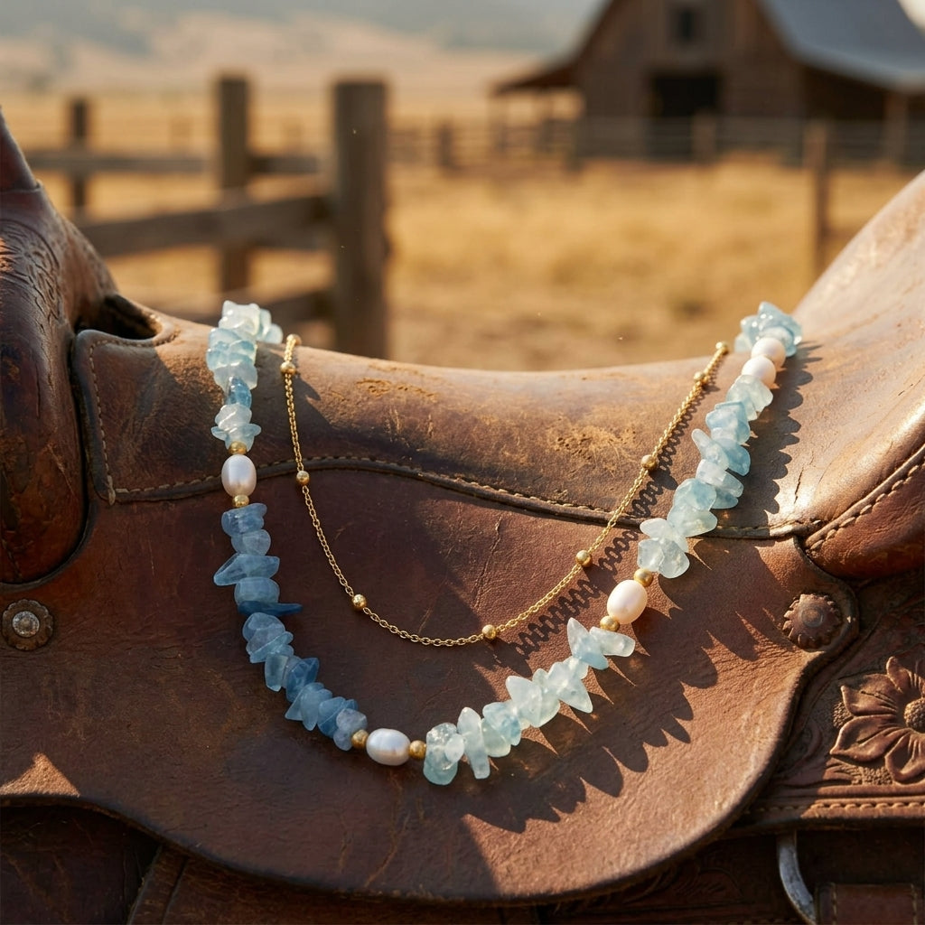 Aqua Serenity Necklace