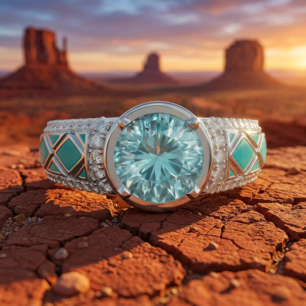 Spirit Trailblazer Ring - Aquamarine