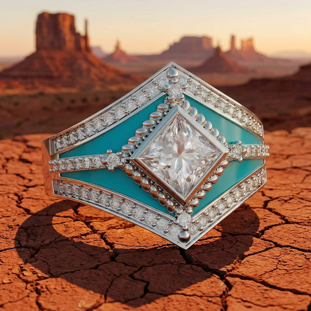 Wild Heart Ring - Moissanite