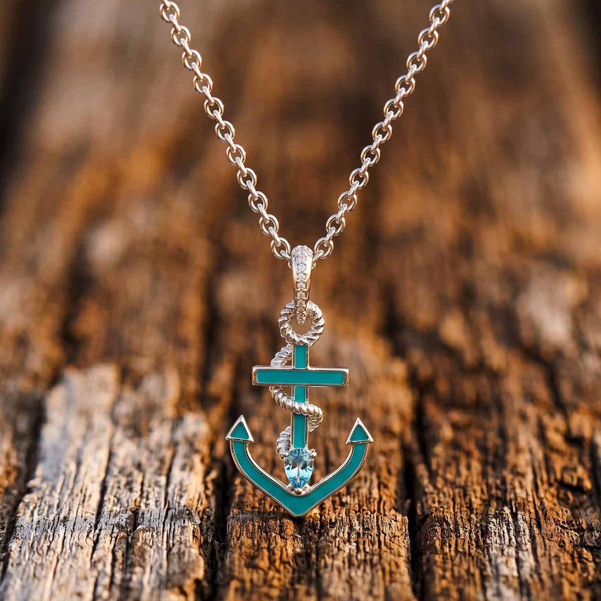 Aqua Haven Necklace - Aquamarine