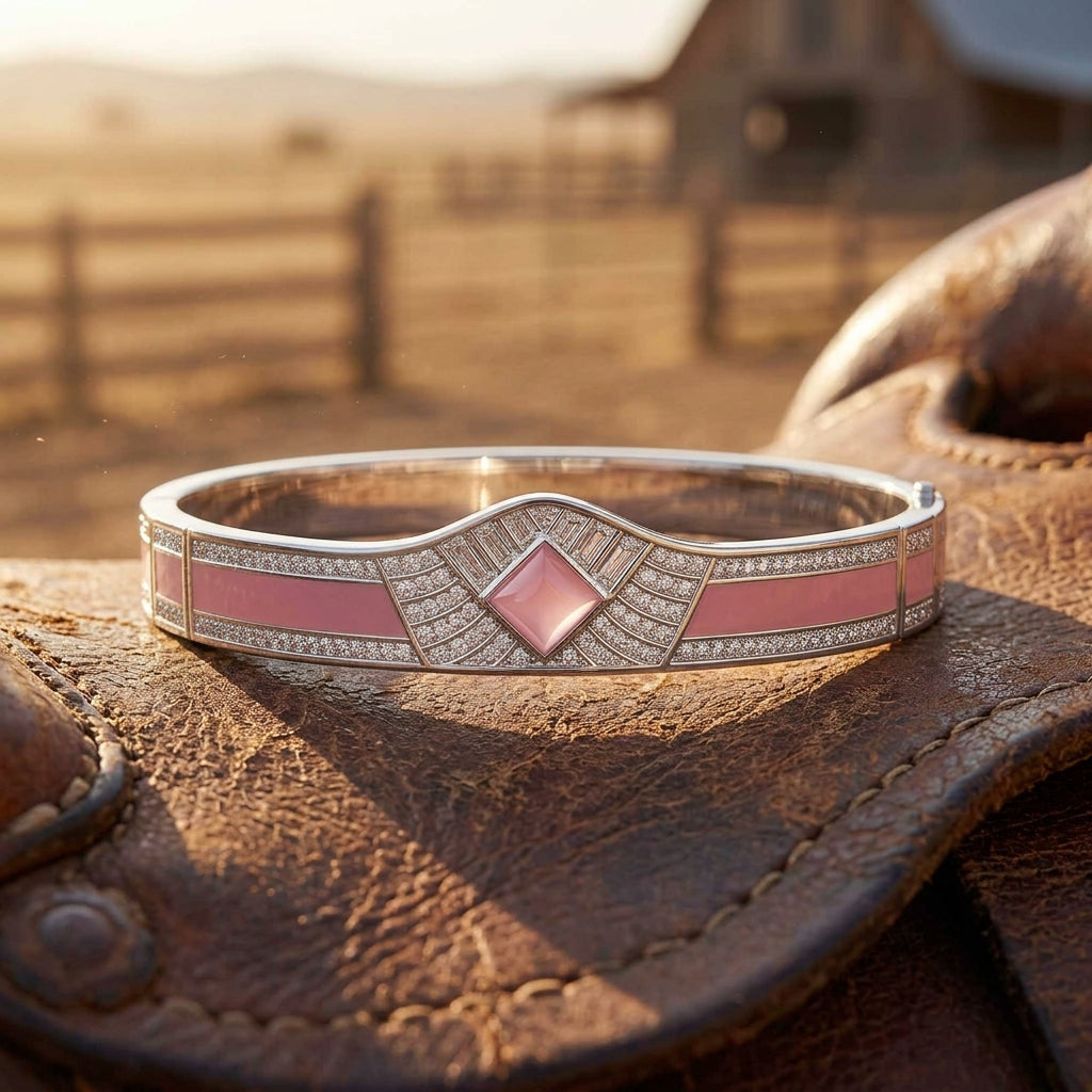Pioneer Spirit Bracelet - Rose Quartz