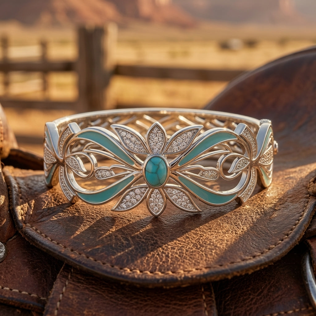 Frontier Whirlwind Bracelet - Turquoise