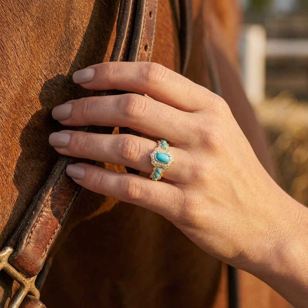Oasis Treasure Ring - Turquoise