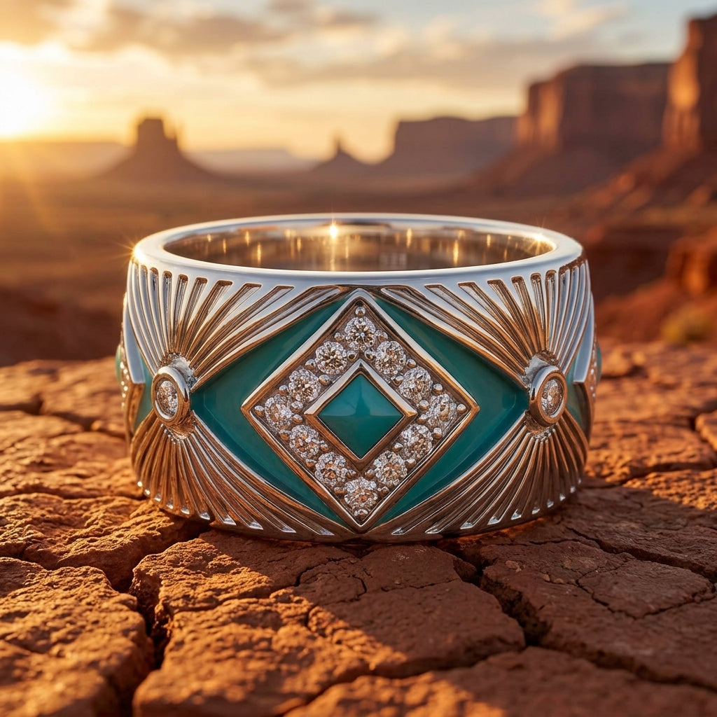 Cowgirl Legend Ring - Moissanite